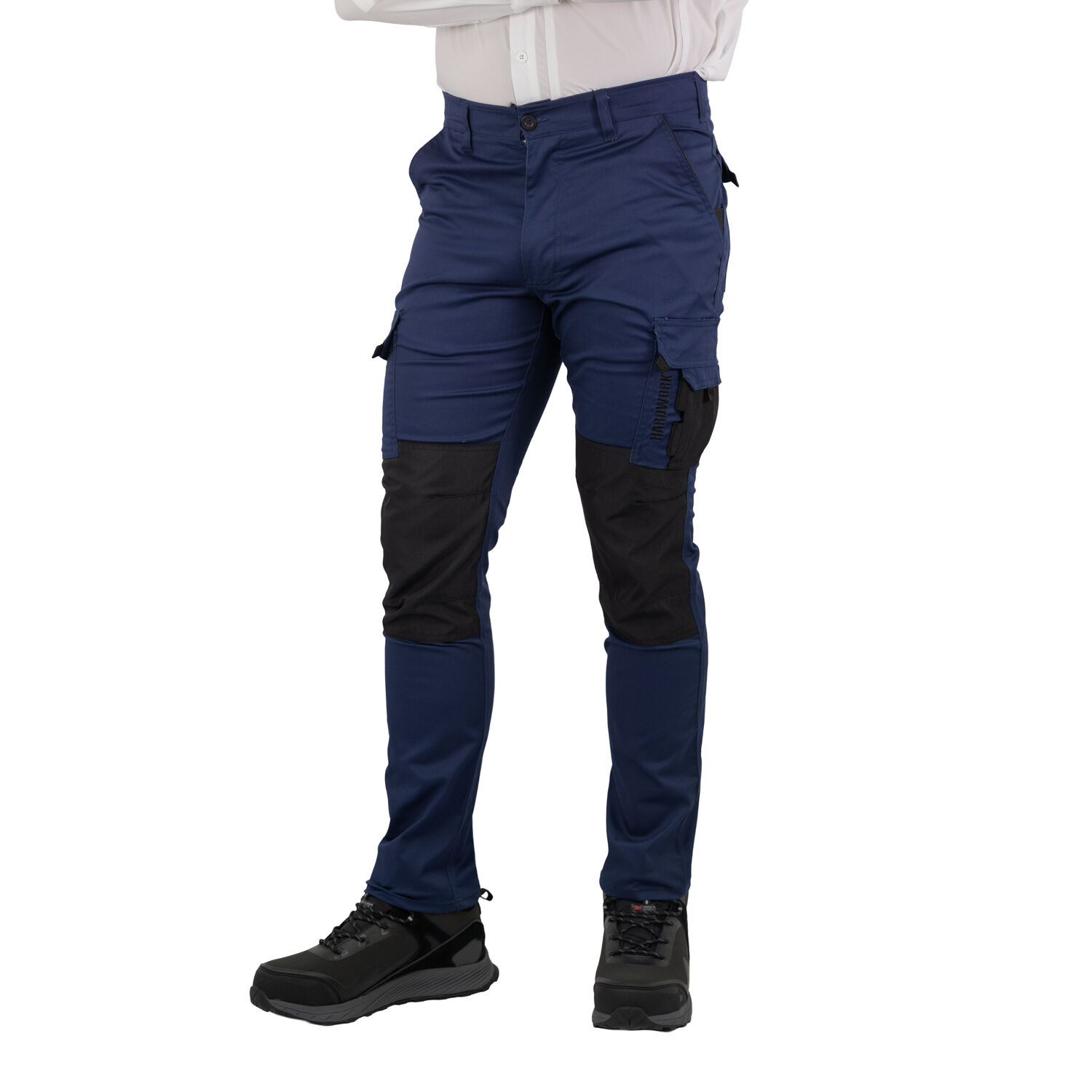 Pantal&oacute;n Cargo Hw Dakota Spandex Deep Blue image number 2.0